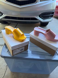 Jessica Simpson Gavena Platform Mule Sandals