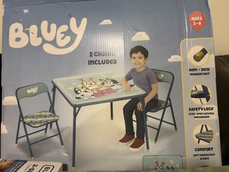 Bluey Table and chairs set