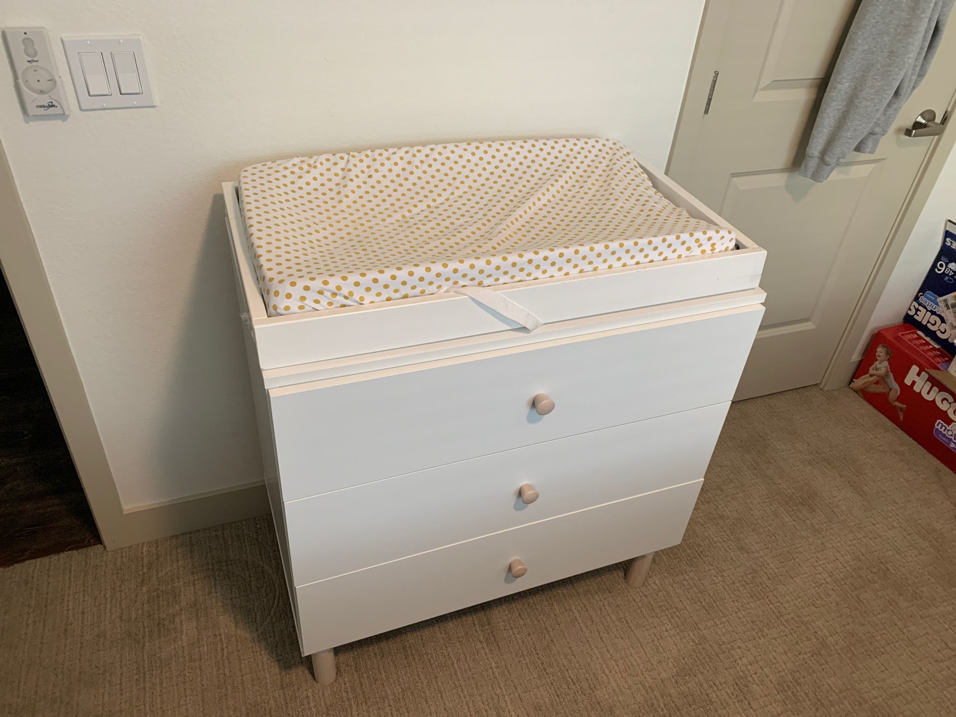 Changing table for babies