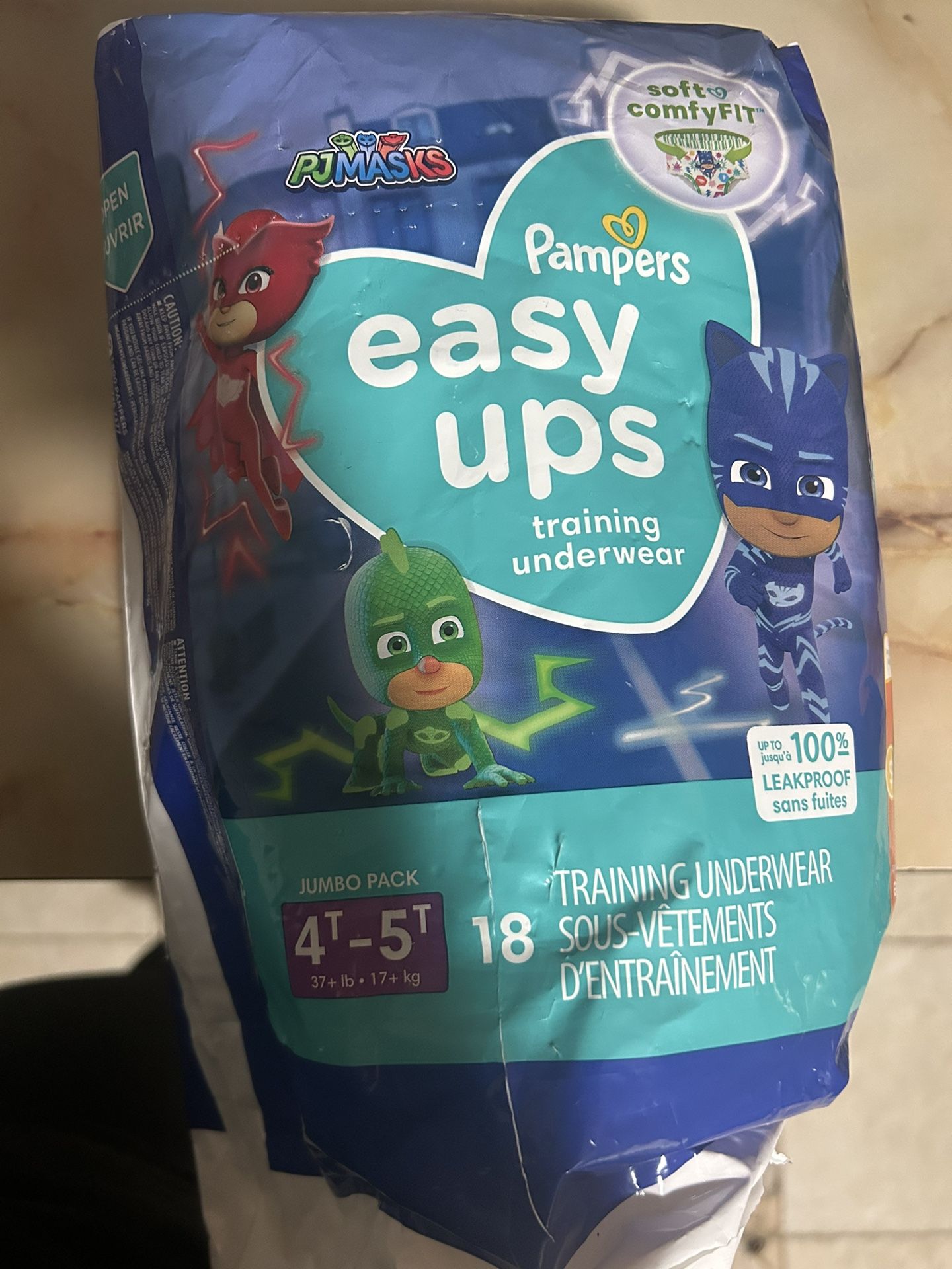 PJ Mask Pampers Easy Ups Training Underwear 