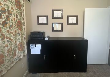 Metal storage with key