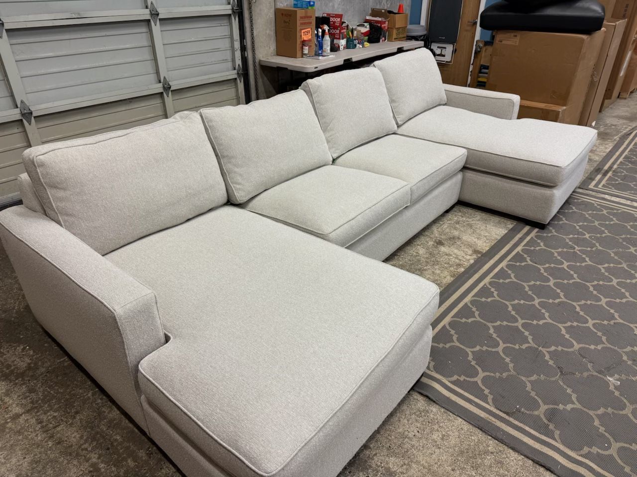 Room & Board  3/pieces sofa sec Sectional 