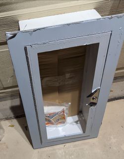 Fire extinguisherl Cabinet with Glass Door