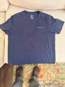 Hurley Navy Blue Crew Neck T-Shirt