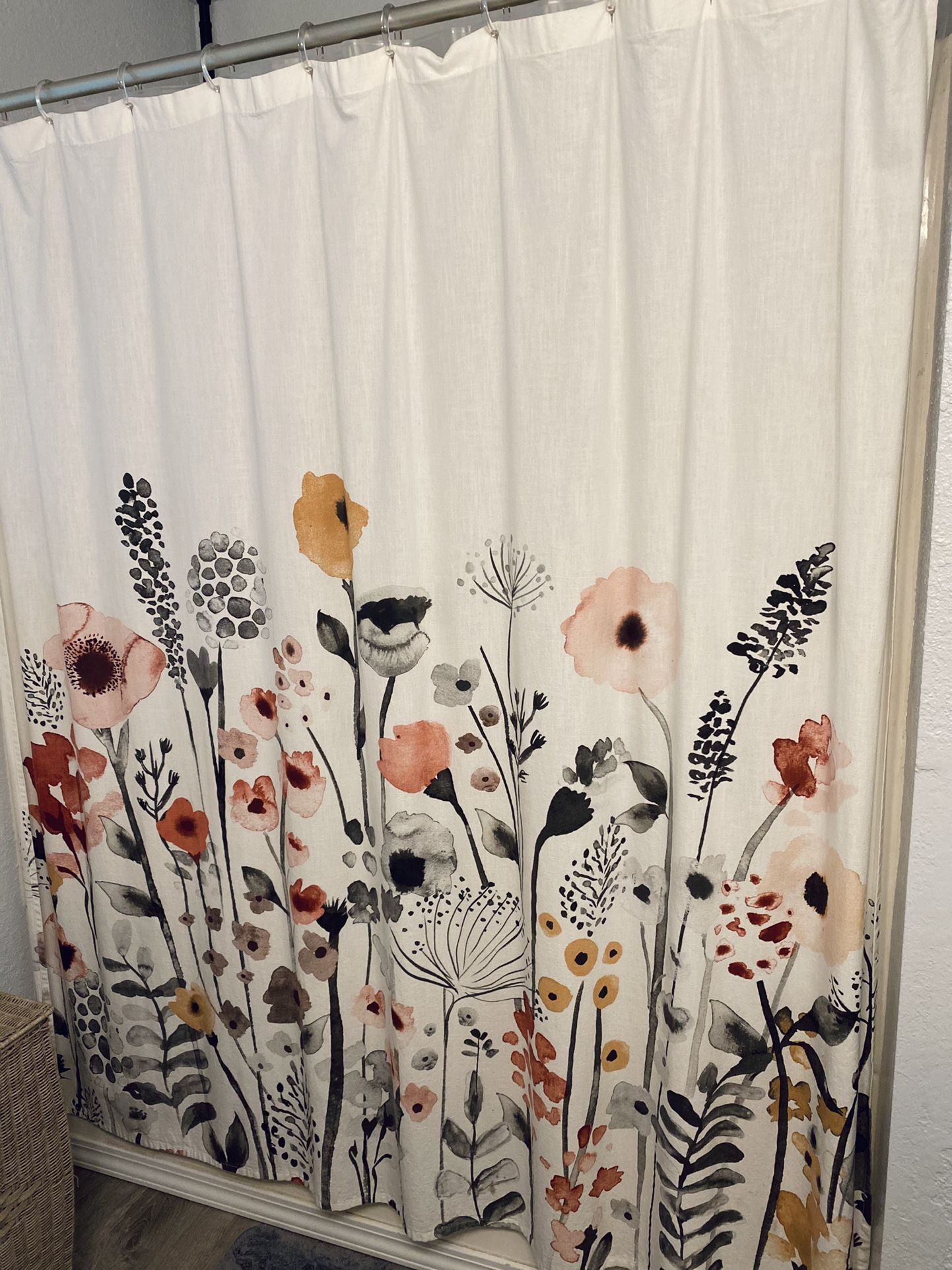 Threshold Floral Shower Curtain (Target)