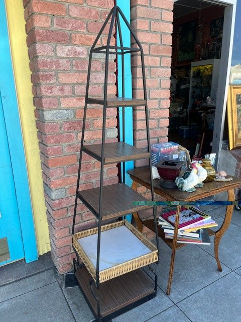 Vintage Plant Stand Shelf 69 By 17 Perfect For A Corner 