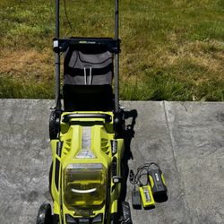 Ryobi Lawn Mower 40v Battery Powered 