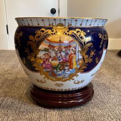 Heavy Large Porcelain Pot