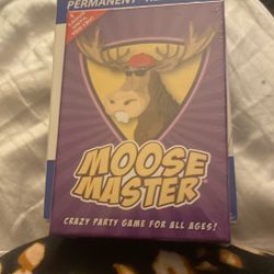 Moose Master Crazy Party Game All Ages Brand New Never Opened 