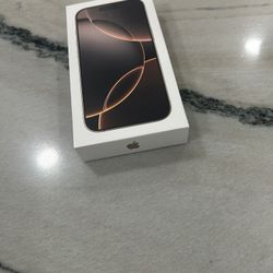 iPhone 16 pro  256g  Desert titanium NEW Unlocked 