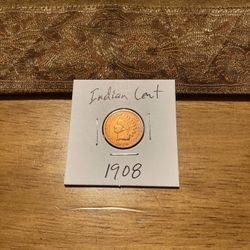 1908 Indian Cent 