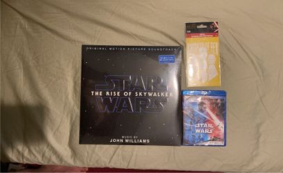 Star Wars 2 LP + Blu-ray  + Decal Sticker 