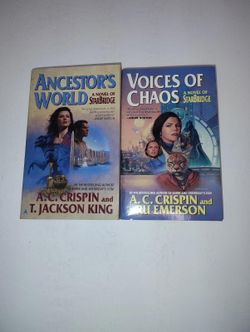 StarBridge Lot – Ancestor’s World & Voices of Chaos by A. C. Crispin