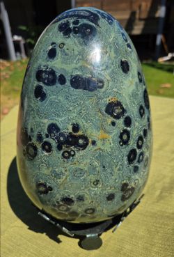 Kambaba Jasper Polished Crystal Egg -  18.3lb - New