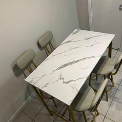 Juego De Comedor 4 Chairs