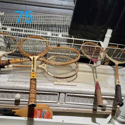 Vintage Rackets And Paddles