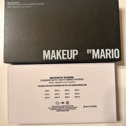 Mario Master Mattes Palette 