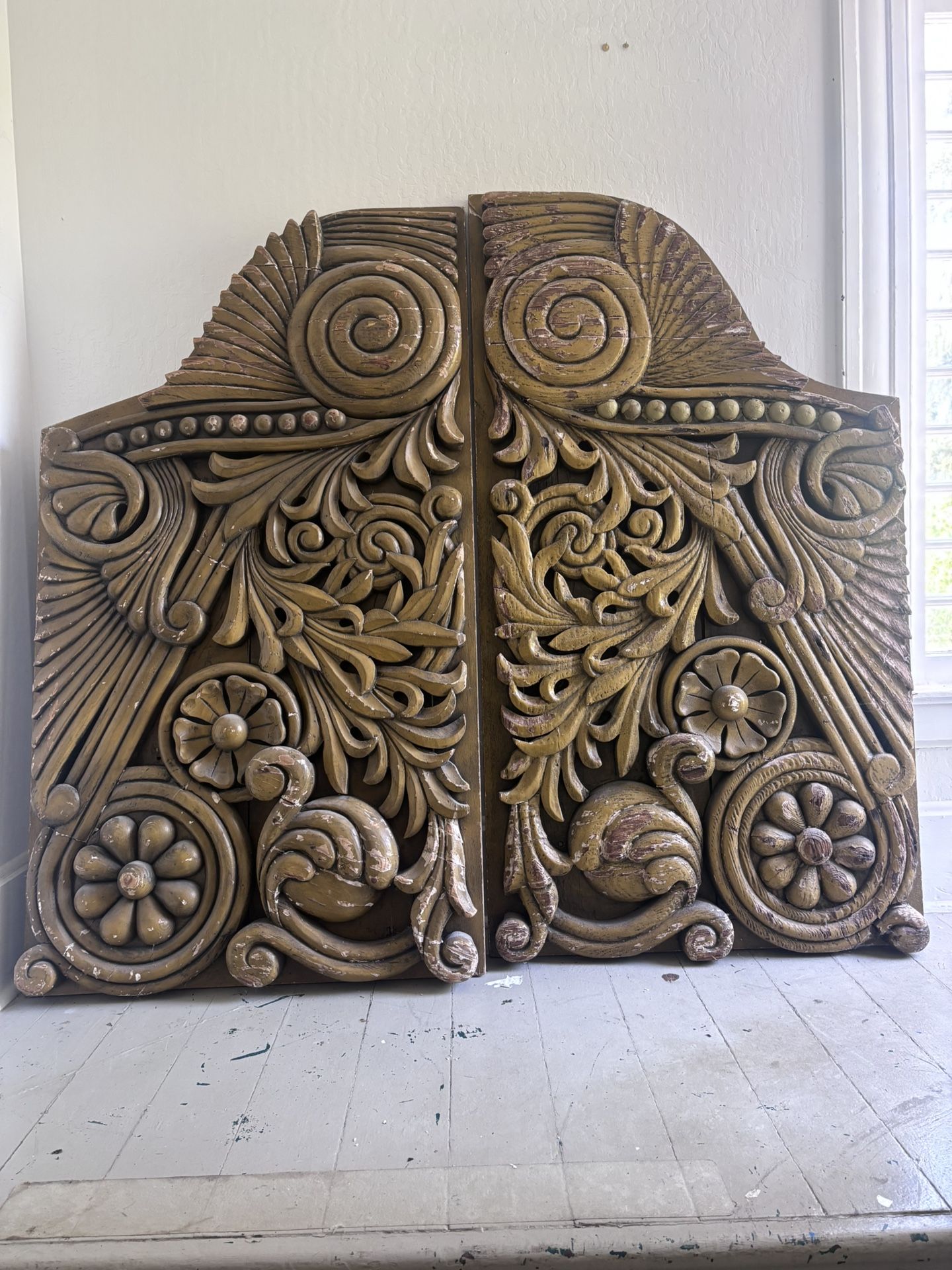 Antique Wooden Artwork
