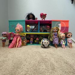 *Used* LOL Surprise Dolls & Clubhouse Bundle!
