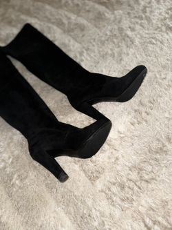 Over The Knee Boots Suede