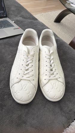 Louis Vuitton Luxembourg Monogram embossed-leather sneakers