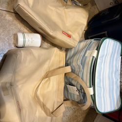 Cooler Bags And Cup Holder.  $10 For All 