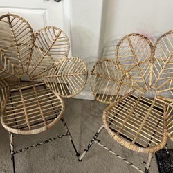 Boho Rattan Chair 