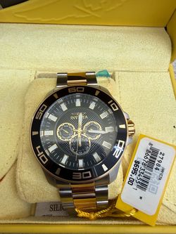 Brand New Black and Gold Invicta watch