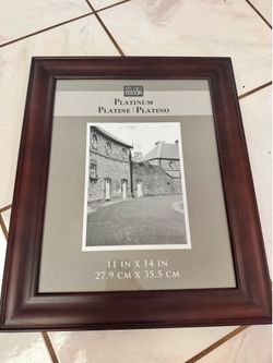 11x14 brown picture frame *brand new*