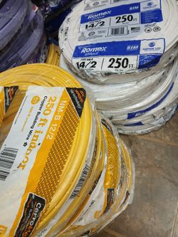 New Romex Wire 12/2 $110 14/2$85