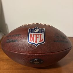 Jacksonville Jaguars vs Denver Broncos 12/21 Game Used Football