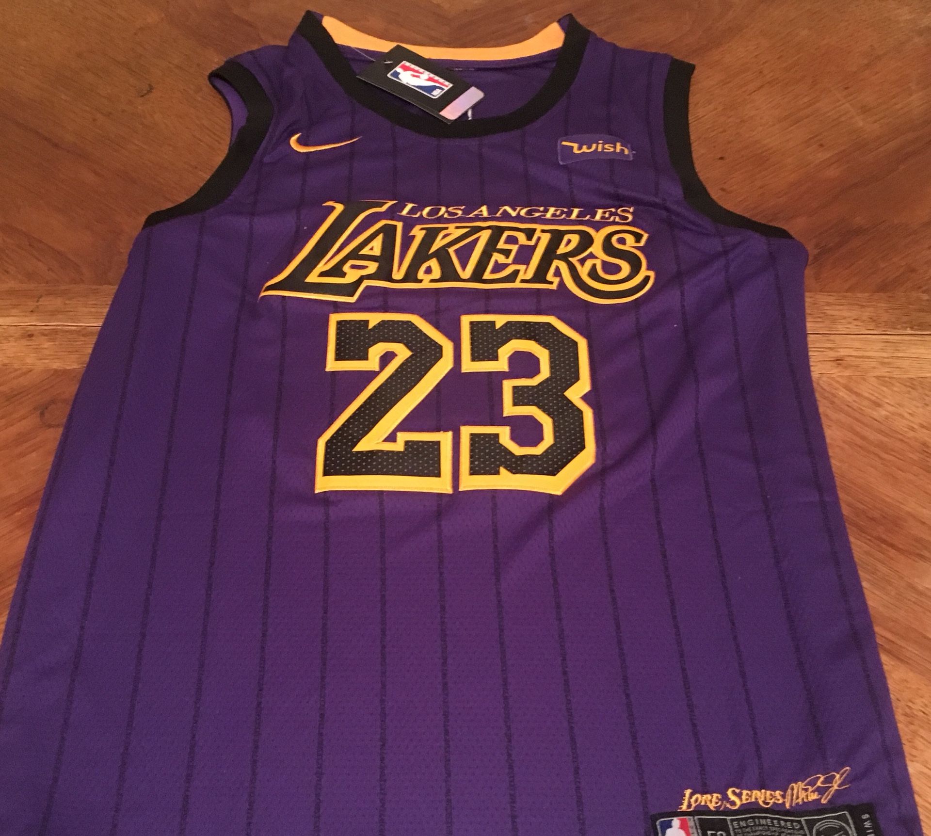 Nike Showtime Lakers Jersey LeBron James