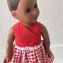 Doll Dress And Sandals 
