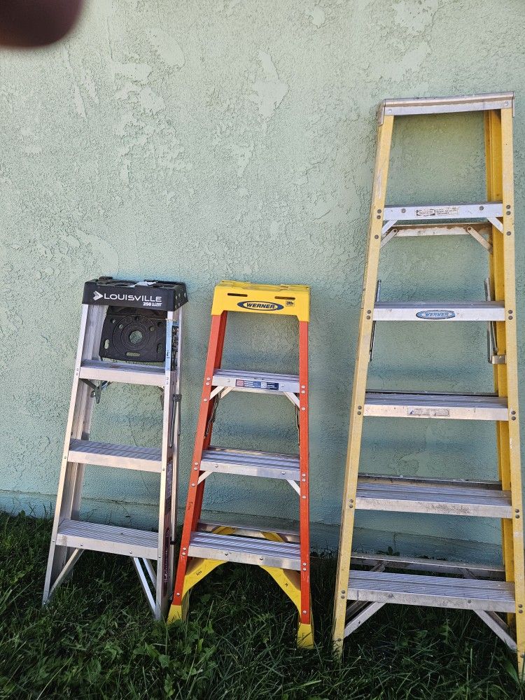 Six Foot And Four Foot Ladder