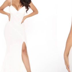 Small White Dress From Fashionnova 