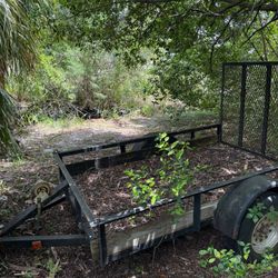 🚛 FOR SALE – Utility Trailer with Ramp – Single Axle 