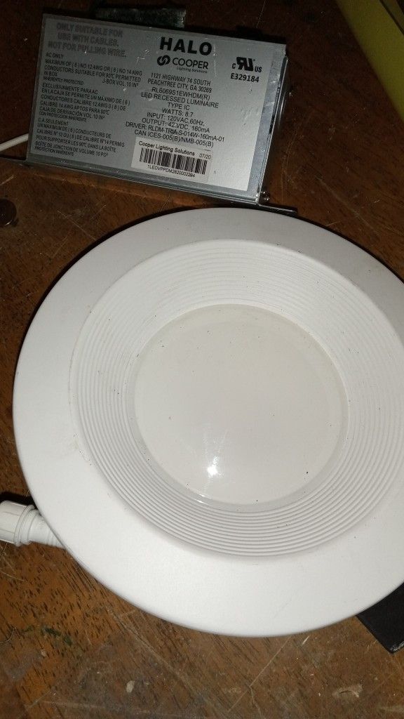 White Led Recessed Light