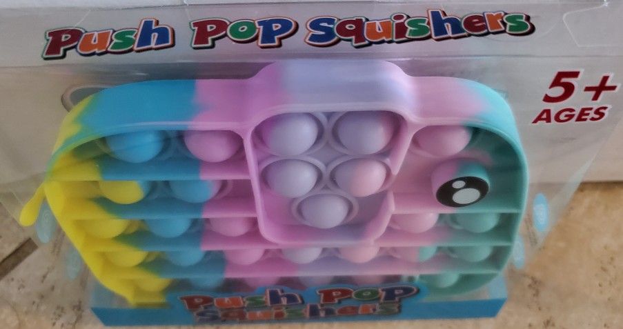 Kids Push Pop Squisher/ Fidget Toy NEW