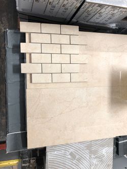 Floor or wall tile