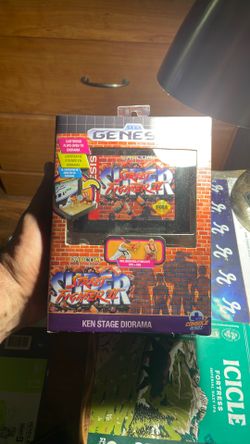 Street fighter mini diorama Ryu and Ken