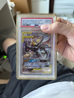 Pikachu & Zekrom GX PSA 10 Undermarket