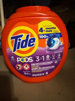 Tide 3 In 1 Spring Meadow Pods - 76 Count