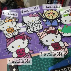 Hello Kitty Carstock Toppers $6