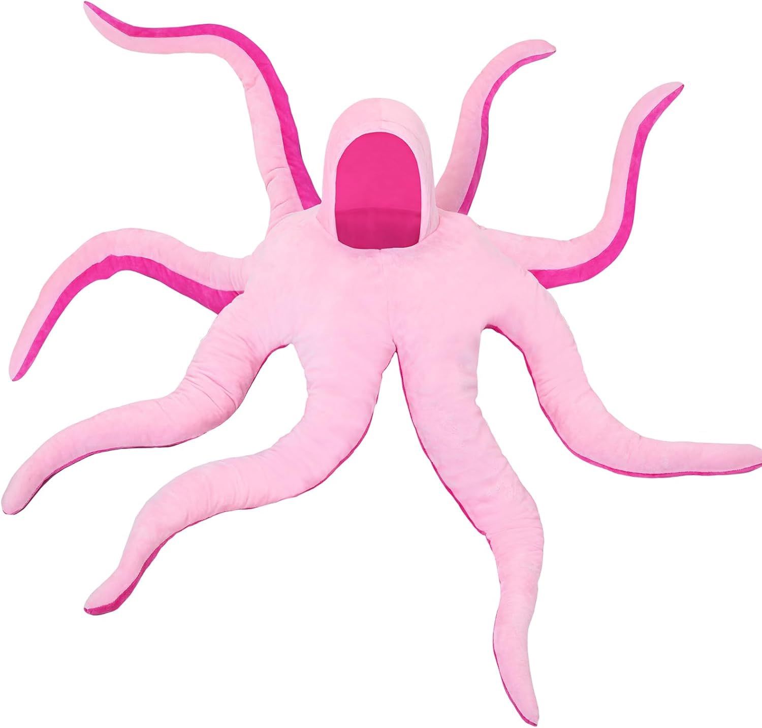 Jenaai Baby Octopus Costume Giant Octopus Costume Wearable Octopus Stuffed Animal Cute Octopus Plush Baby Halloween Costumes for Toddlers Kids Boys Gi