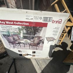 Outdoor patio set