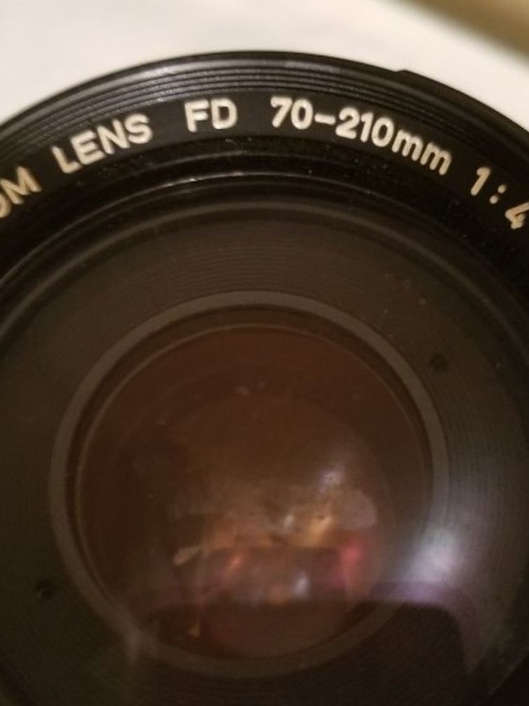 Canon Zoom Lens Fd 70-210 MM 1:4