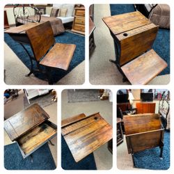 Vintage School Desk $59.99