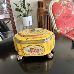 Hand Painted French Country Box