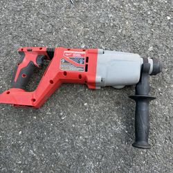 M18 18V Lithium-Ion Brushless Cordless 1 in. SDS-Plus D-Handle Rotary Hammer with battery and charge