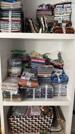 Pre-cut 💯 cotton fabrics